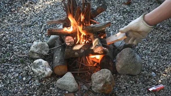 Follow the safety tips to enhance your fire starting efficiency